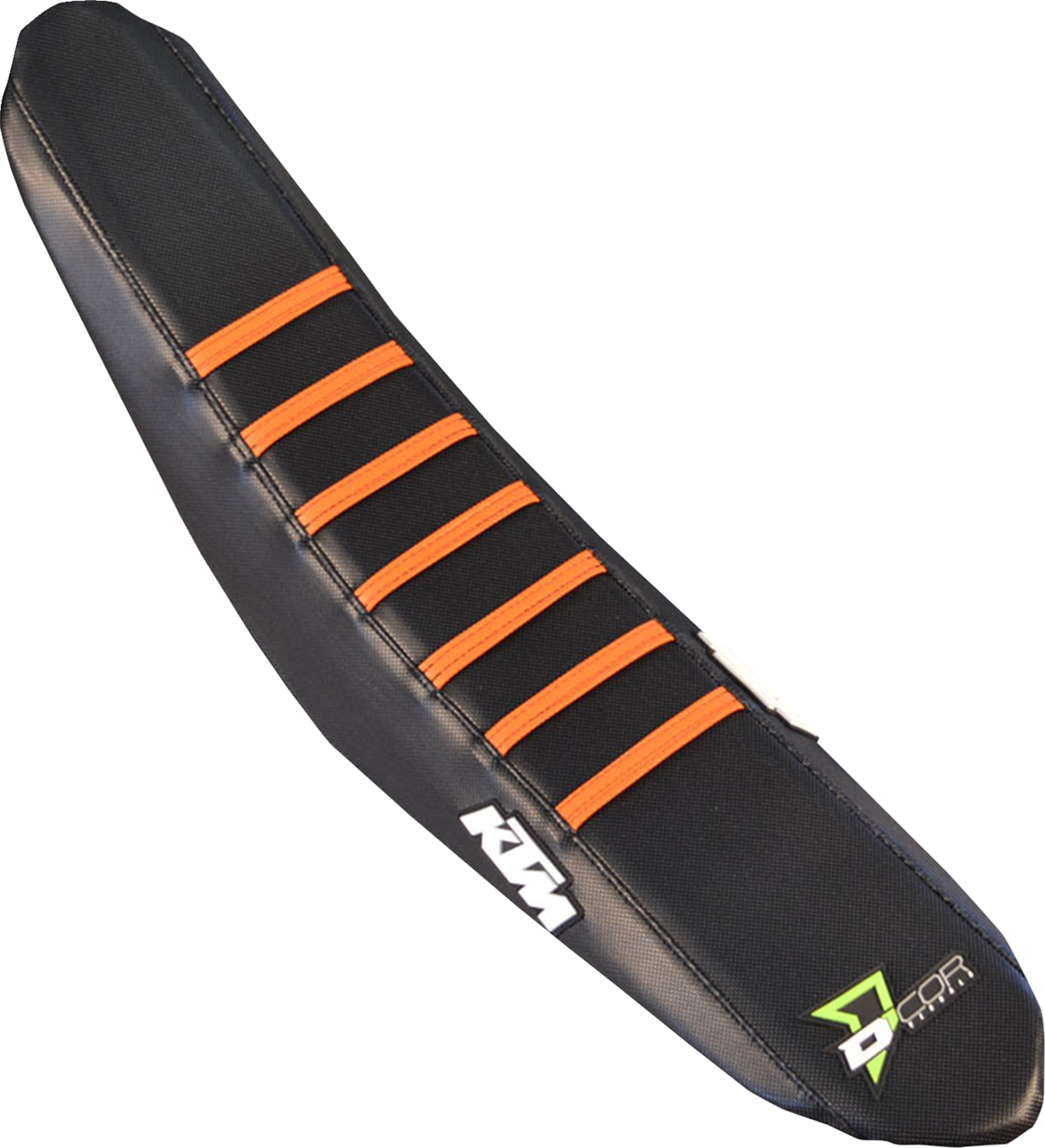 Seat Cover - Black/Orange Ribs - KTM SX \'25 2025 - 2025
