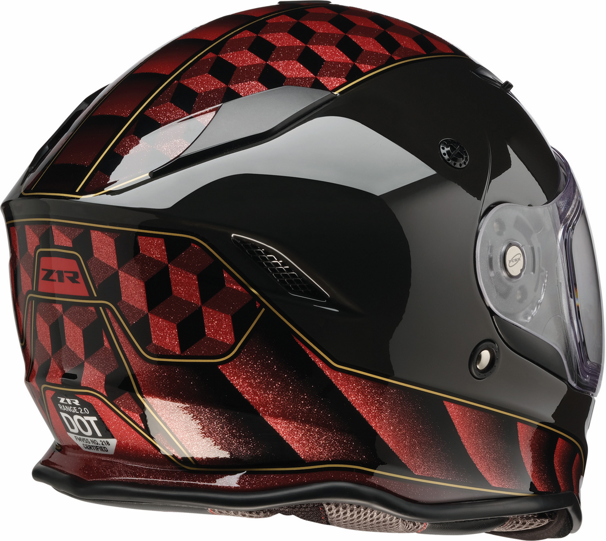 Nemesis Helmet - Thunderbird - Red - Medium