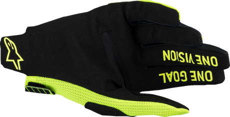 Radar Pro MX Gloves - Fluo Yellow - Small