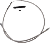 High-Efficiency Stainless Steel Clutch Cable for Harley-Davidson - +6\" - \'18-\'23 Softail 2018 - 2023