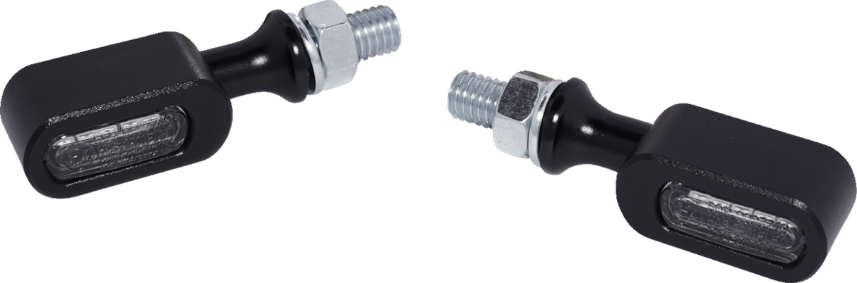 Marker Light - Clear/Amber - Matte Black