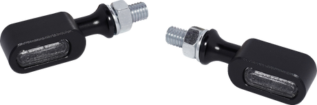 Marker Light - Clear/Amber - Matte Black