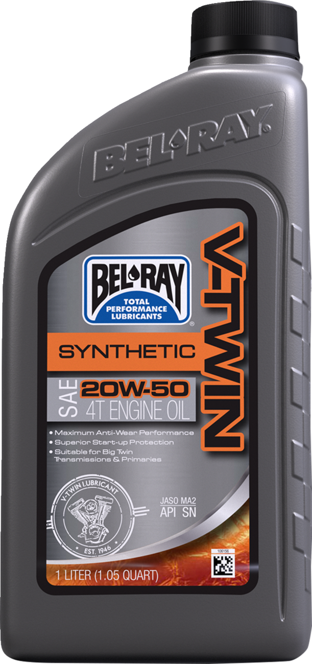 V-Twin Synthetic Oil - 20W-50 - 1L