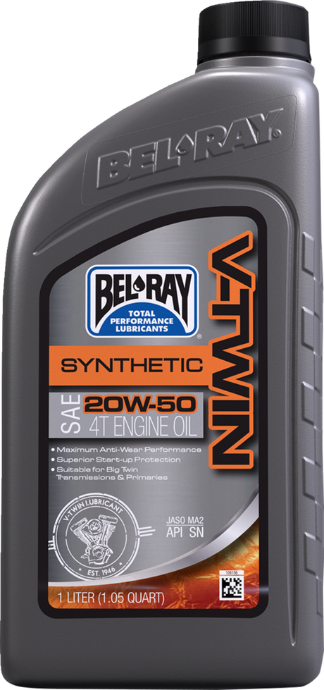 V-Twin Synthetic Oil - 20W-50 - 1L