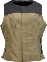 Women\'s Mesh Vest - Olive - 1W