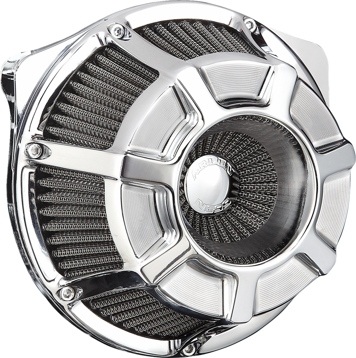 Inverted Series Air Cleaner Kit - Beveled - Chrome 2023 - 2024