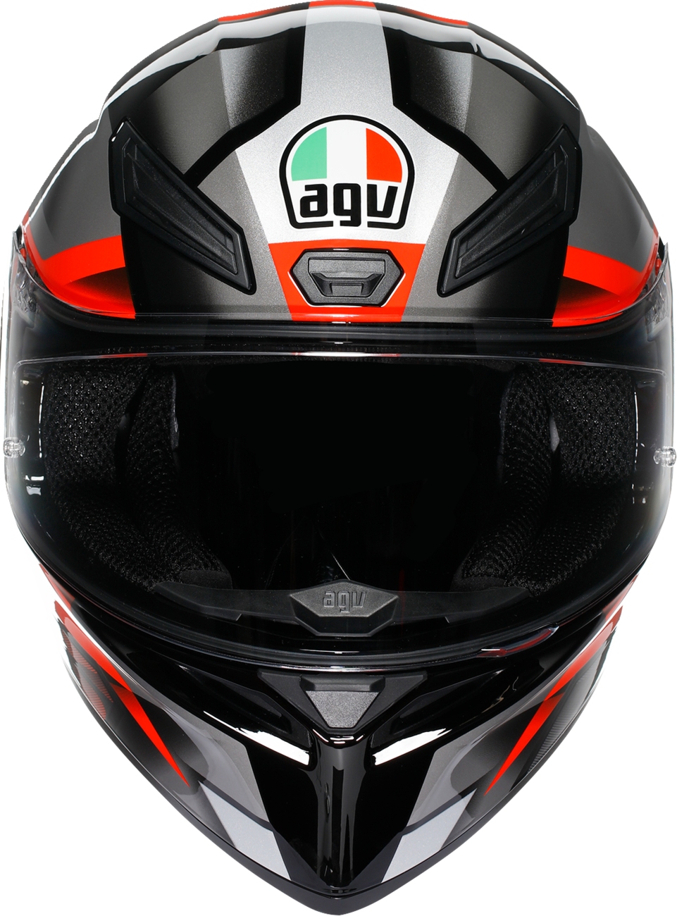 K1 S Helmet - Fastlap - Black/Gray/Red - 2XL