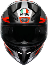 K1 S Helmet - Fastlap - Black/Gray/Red - 2XL