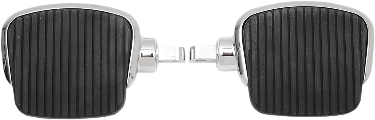 Mini Footboards - Male 4\" - Chrome