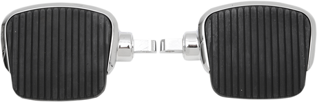 Mini Footboards - Male 4\" - Chrome