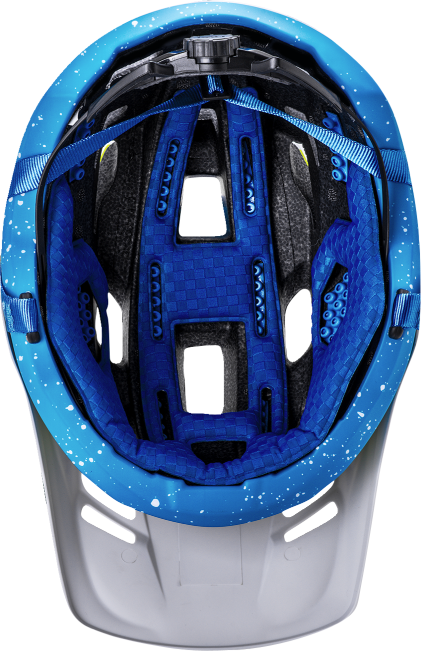 Maya 3.0 Helmet - LTD Race - Matte Gray/Lime/Blue - L/XL