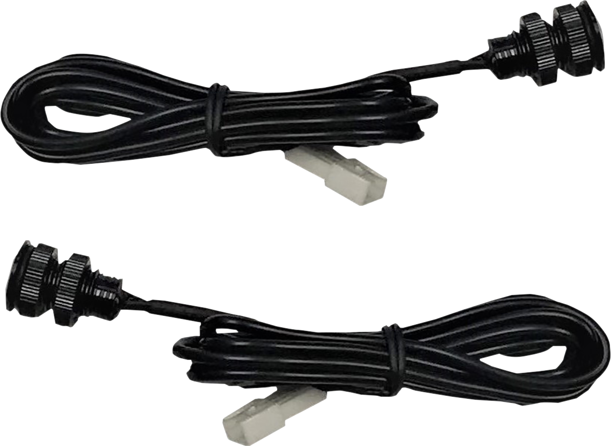 LED Lights - Red - Black