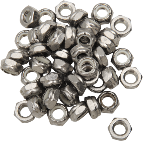 Locknuts - Stainless Steel - 48 Pack