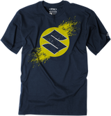 Youth Suzuki Overspray T-Shirt - Navy - XL
