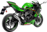 LV Corsa S Slip-On Muffler - Titanium - Kawasaki ZX-4R/RR 2024 - 2025