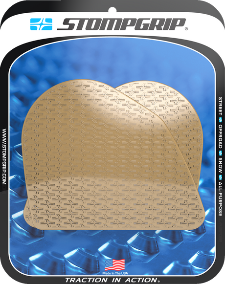 Traction Pad Tank Grips - Icon - Clear - DesertX 2022 - 2025