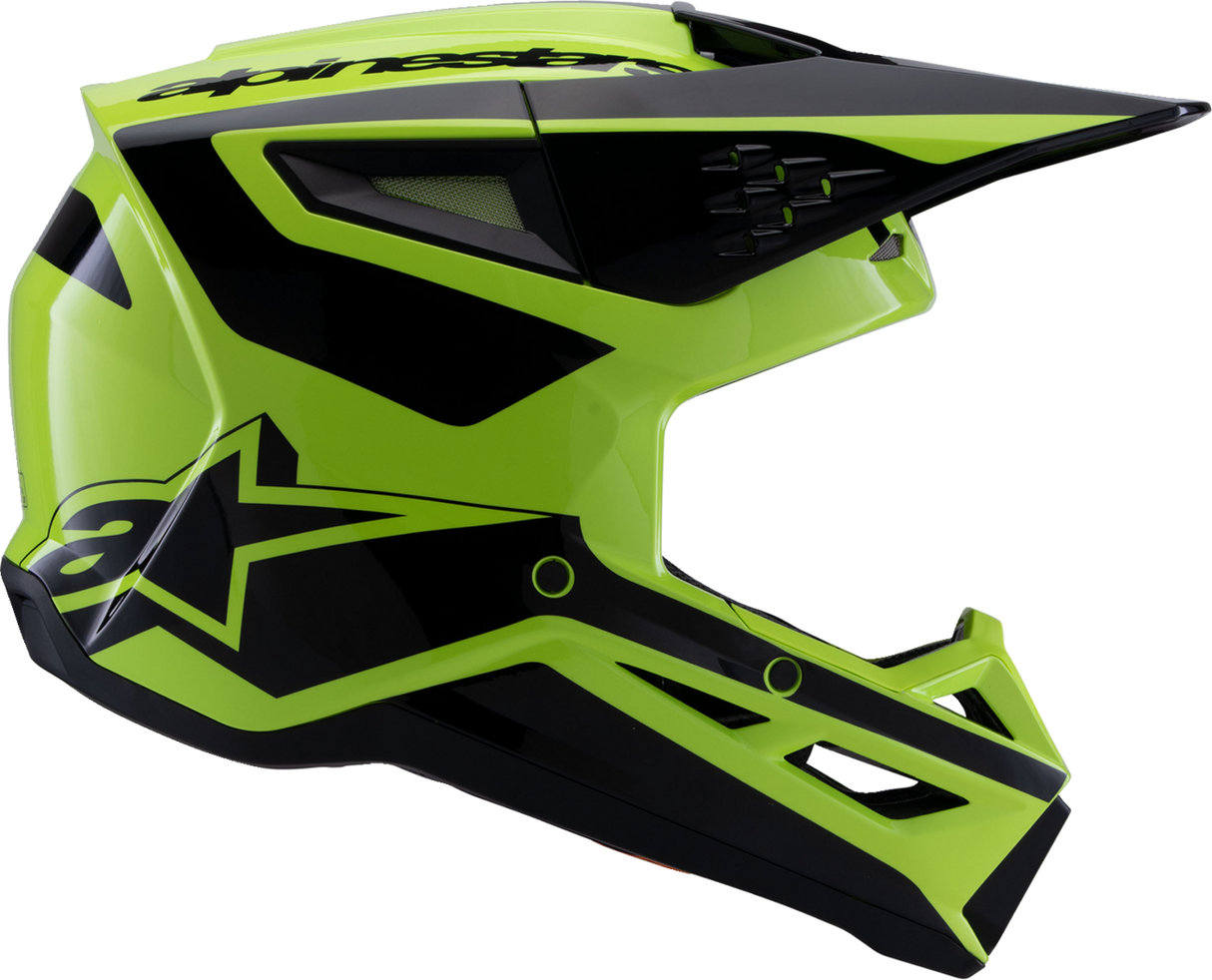 SM3 Helmet - Heat - Gloss Yellow Fluo/Black - 2XL