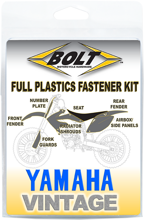 Body Work Fastener Kit - Yamaha 1998 - 2002