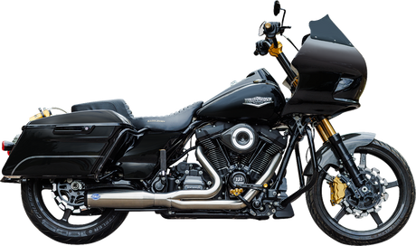 2-into-1 Qualifier Exhaust System - 49-State - Silver 2017 - 2023