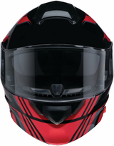 Solaris 2.0 Modular Helmet - Slater - Red - 4XL