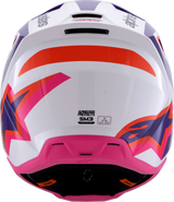 SM3 Helmet - Heat - Gloss White/Purple/Pink - Large