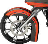 6 Piston Caliper - 11.5\" - Left - Chrome 1984 - 2000