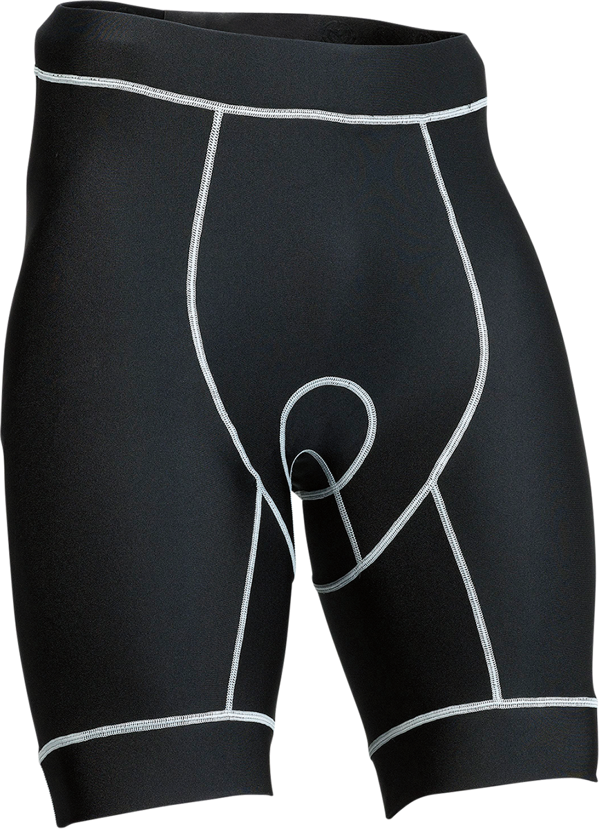 Mountain Bike Compression Shorts - Black - Large