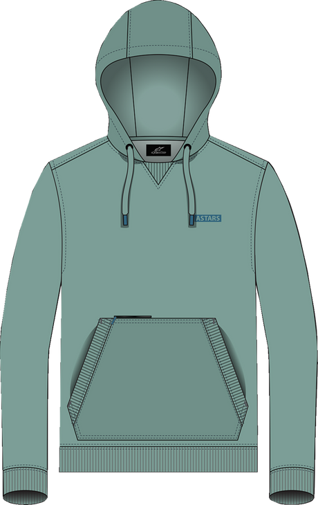 Rooted Hoodie - Green - Large