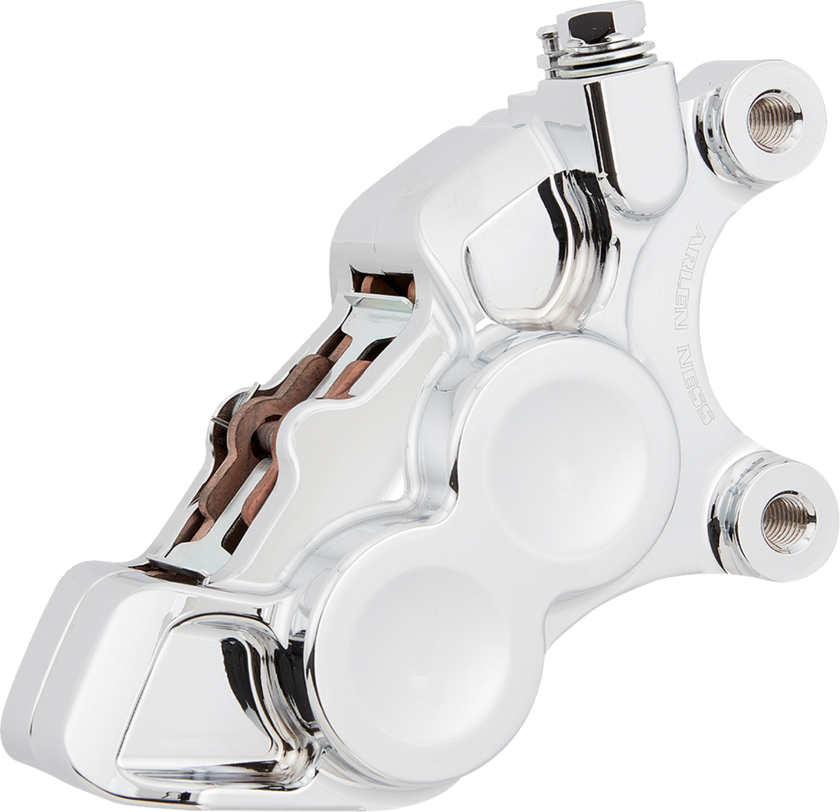 4-Piston Caliper - Front Right - 11.8\" - Chrome 2006 - 2022