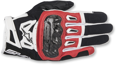 SMX-2 Air Carbon V2 Gloves - Black/Red/White - 2XL