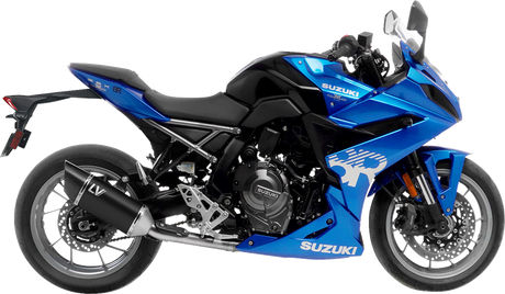 LV-14 R Exhaust System - 2-into-1 - Black Edition - GSX-8RS 2023 - 2024
