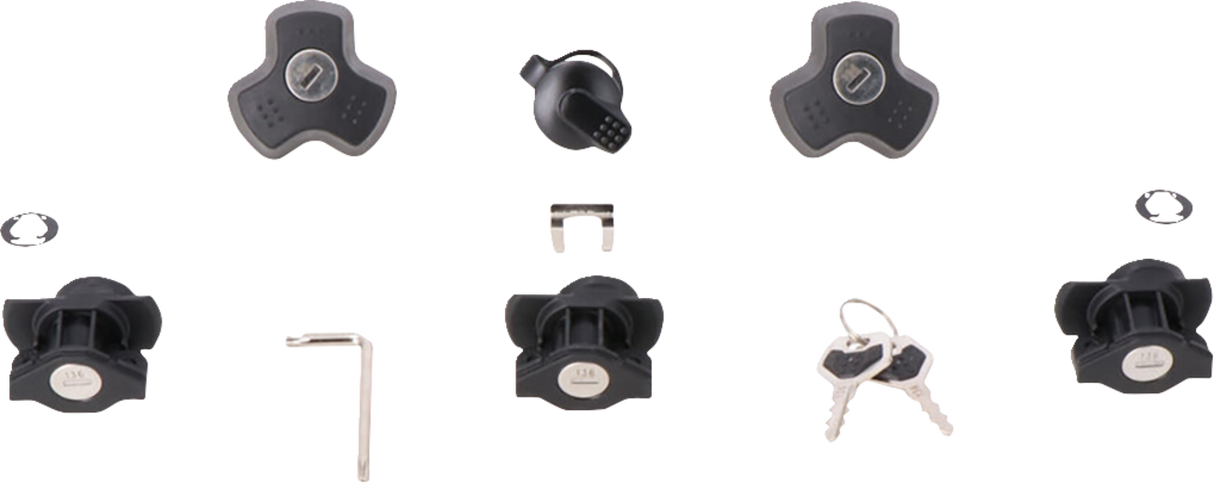 DUSC Lock Set - 3 Locks + 1 TRAX Lock Set + 2 Anti-theft Devices