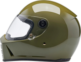 Lane Splitter Helmet - Gloss Olive Green - Small