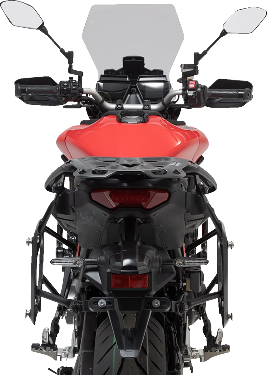 Adventure Luggage System - Silver - Yamaha Tracer 9 GT \'21-\'24 2021 - 2024