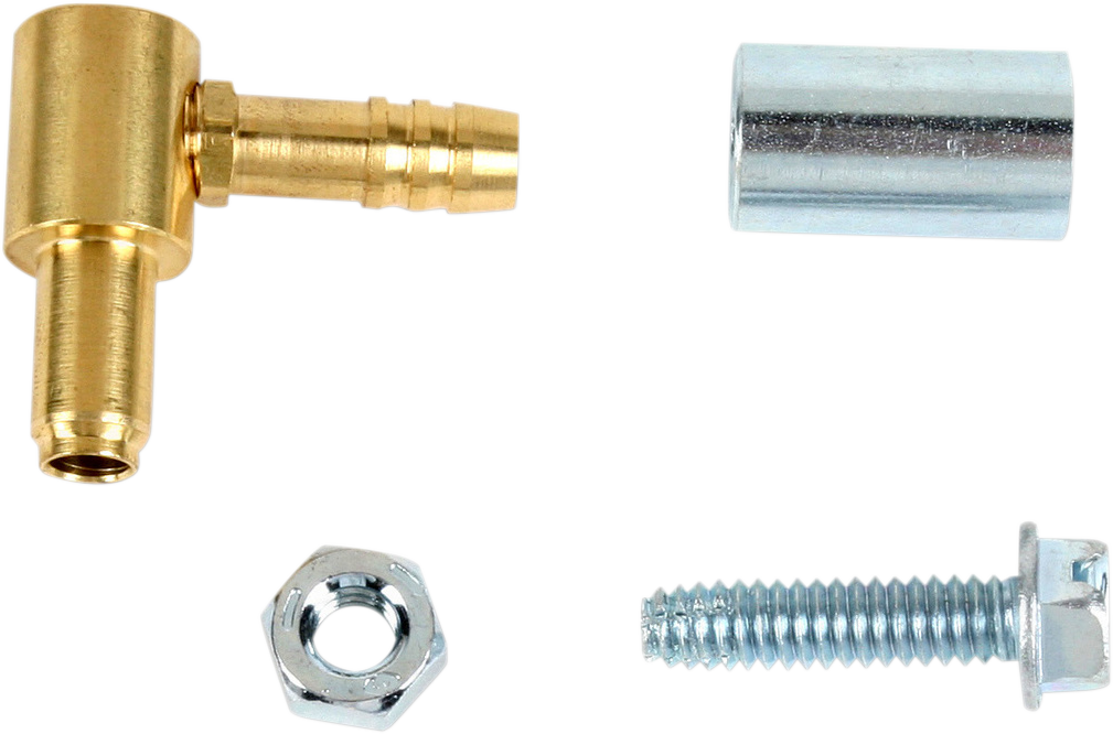 Hi-Flow Fuel Nipple - Brass - \'76-\'99 Keihin Carburetors