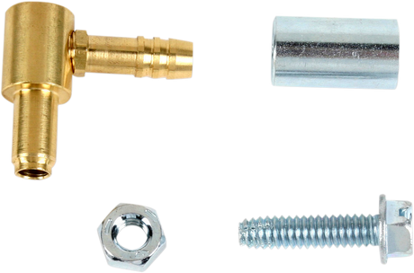 Hi-Flow Fuel Nipple - Brass - \'76-\'99 Keihin Carburetors