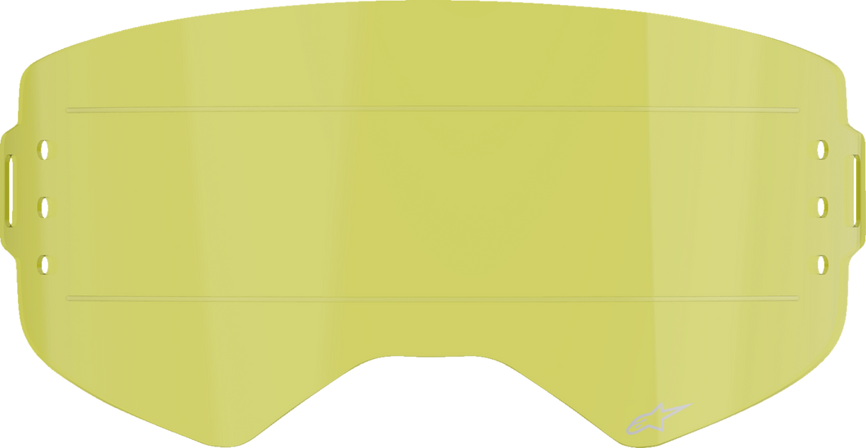 Supertech Roll-Off Goggle Lens - Yellow