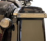 Saddlebag LED Lights - Sequential - Chrome/Smoke 1997 - 2013