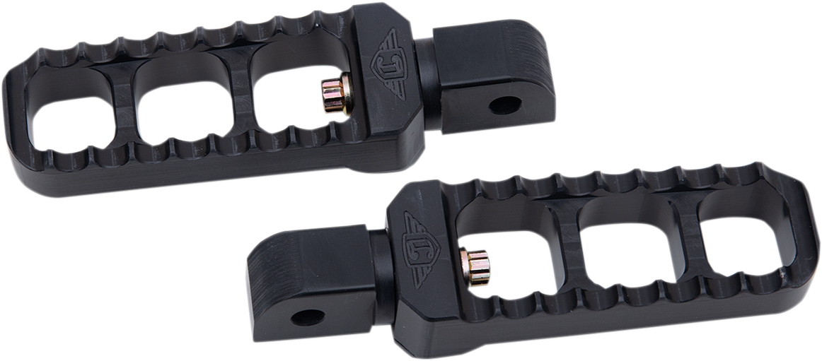 Serrated Footpegs - Black - Narrow 2018 - 2023