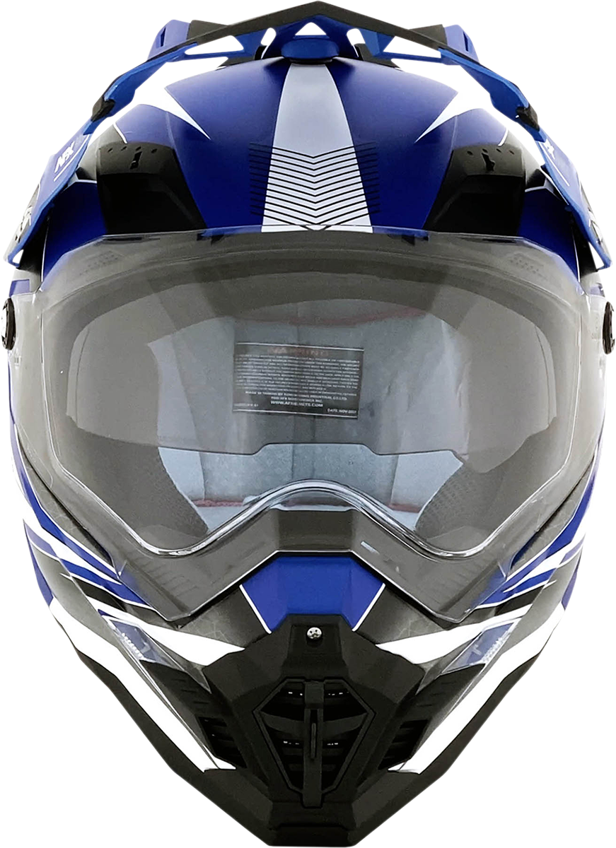 FX-41 Helmet - Range - Matte Blue - Large
