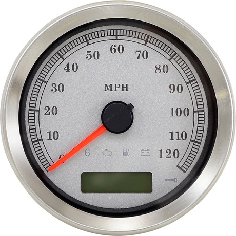 Programmable Speedometer - Silver Face - MPH 2004 - 2013