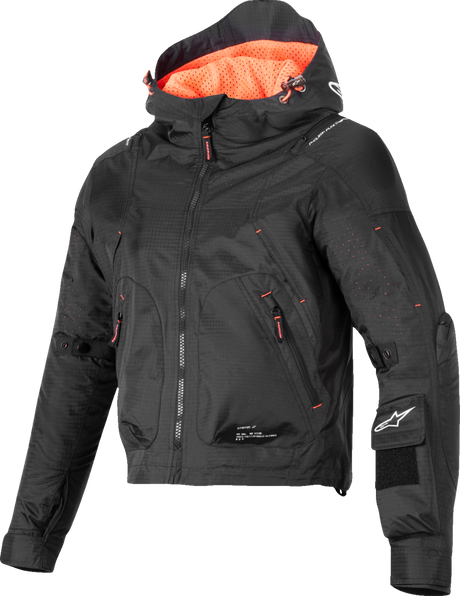 Stella Molly Air Jacket - Black/Coral Fluo - XS