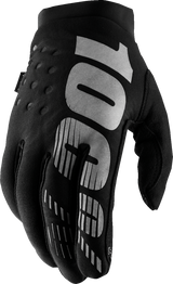 Women\'s Brisker Gloves - Black/Gray - XL