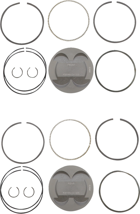 Piston Kit - +.005\" - M8 2017 - 2021