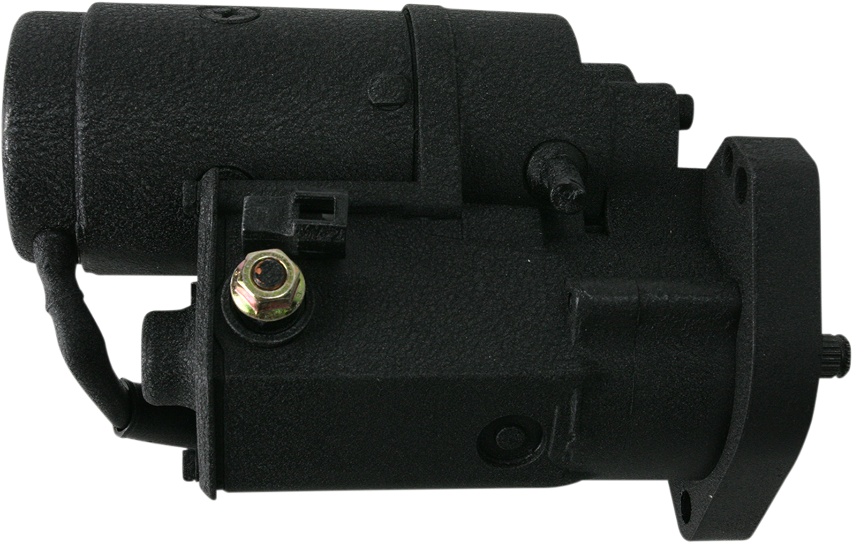 Starter Motor - Harley Davidson - Black Wrinkle 1990 - 1993
