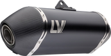 LV-14 Slip-On Muffler - Black - XL 750 Transalp 2024 - 2024
