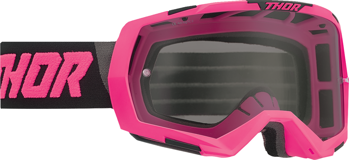 Regiment Goggle - Flo Pink/Black - Smoke Lens