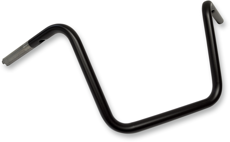 1\" Touring Handlebar - Ape Hanger - 12\" - TBW - Flat Black 2008 - 2020