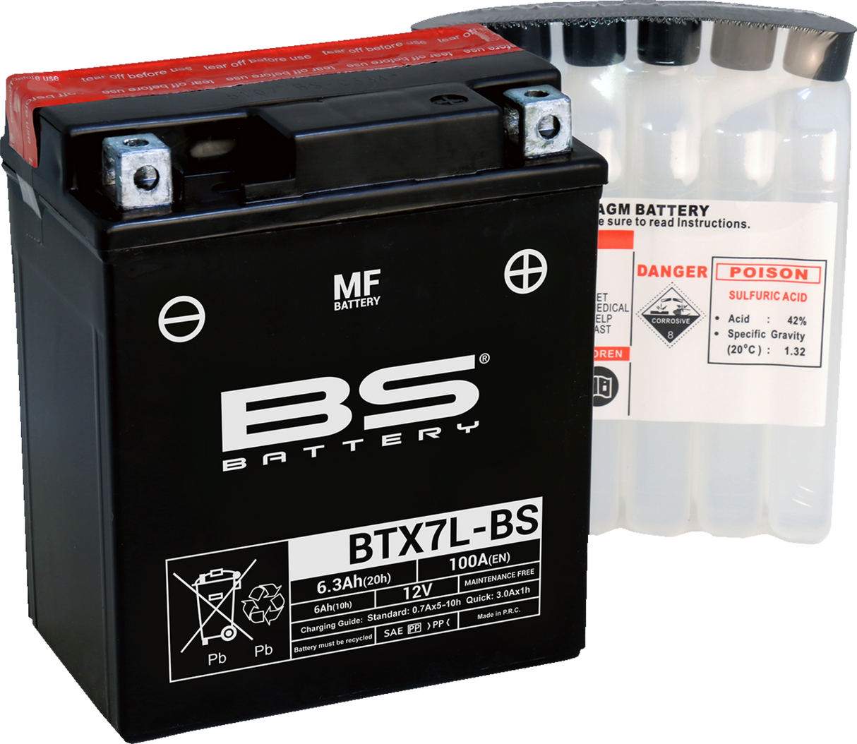 Battery - BTX7L-BS (YTX) 1986 - 2022