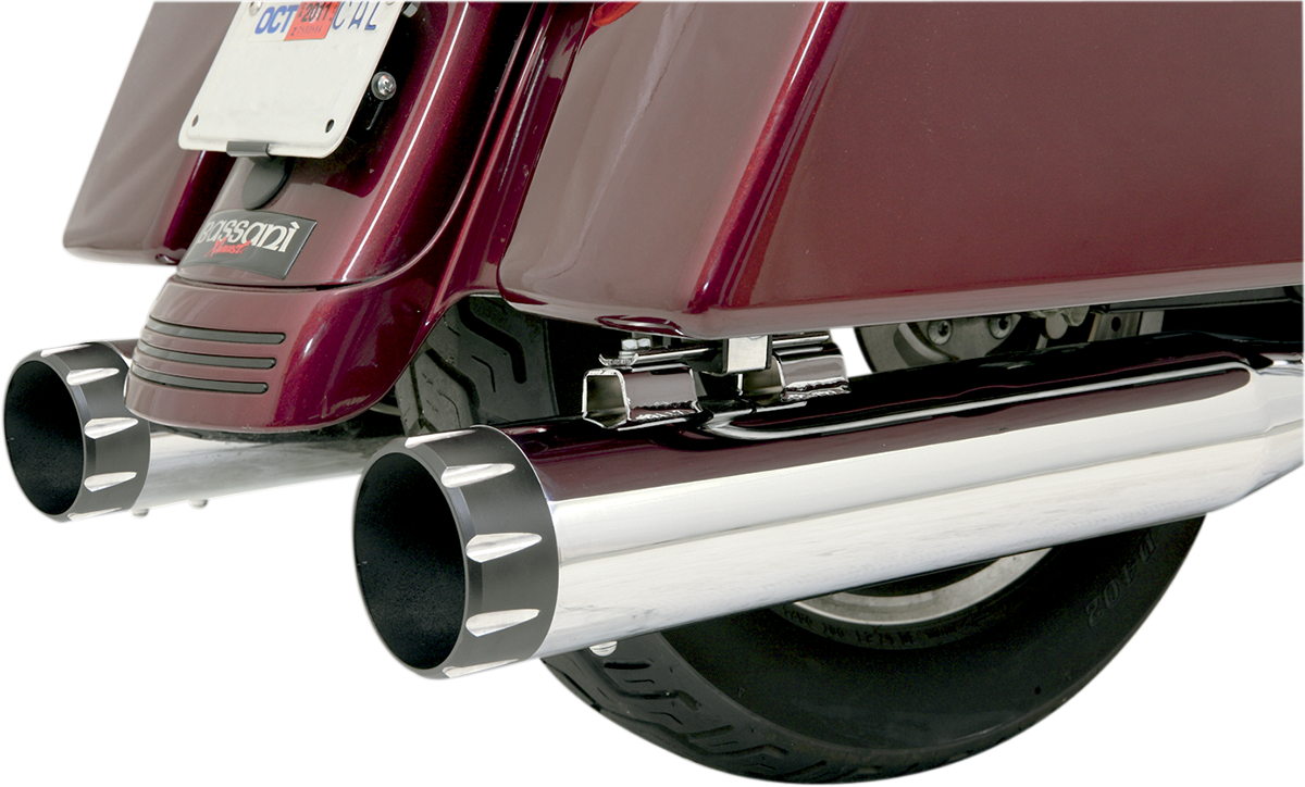 4\" End Cap - Black - Bevel